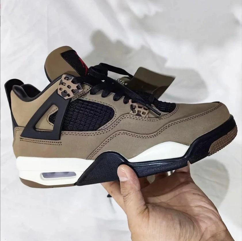 Travis Scott x Air Jordan 4 Olive Shoes Sneakers by Air Jordan