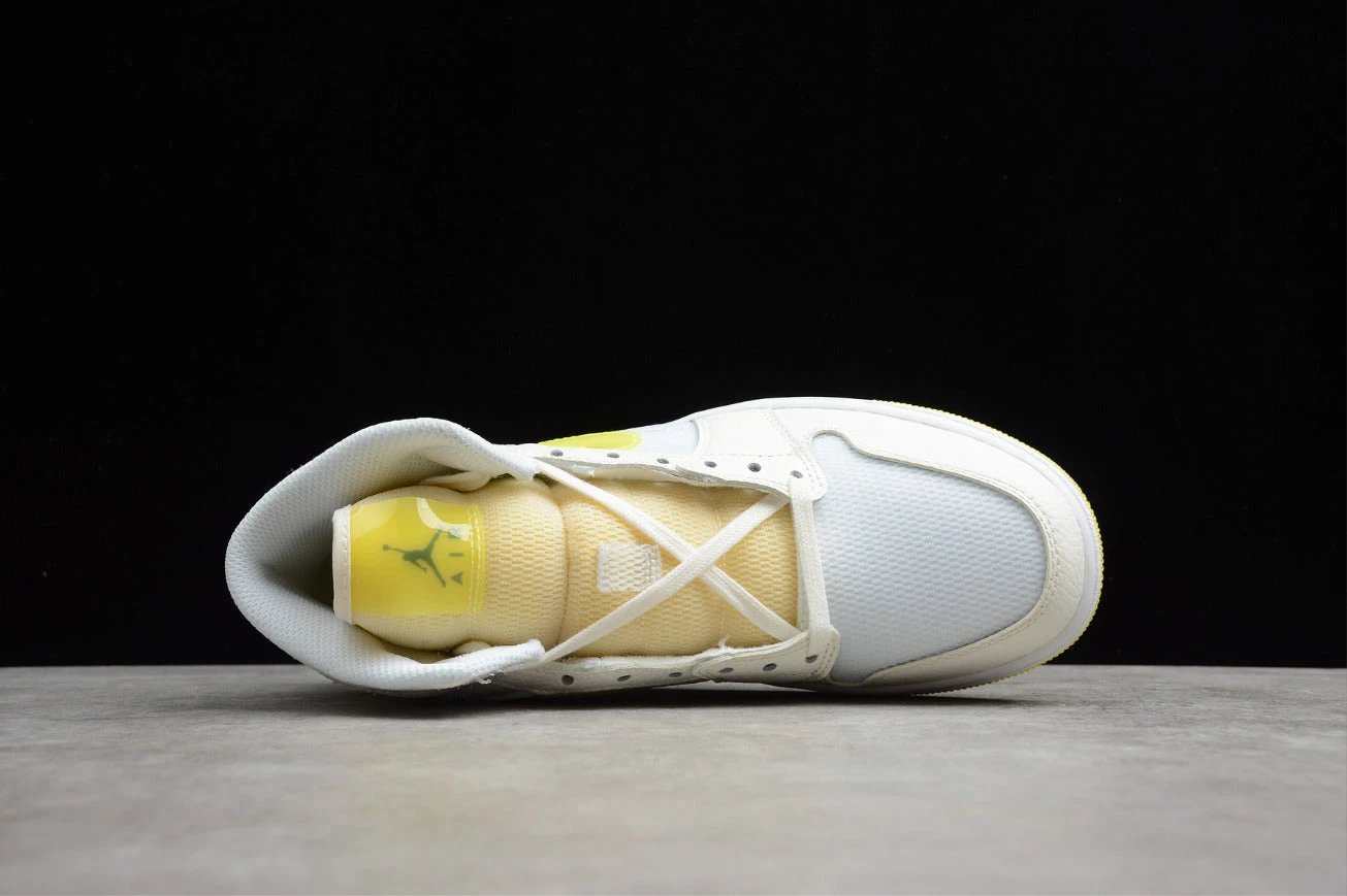 Air Jordan 1 Mid SE Lakers Beige Yellow by Air Jordan