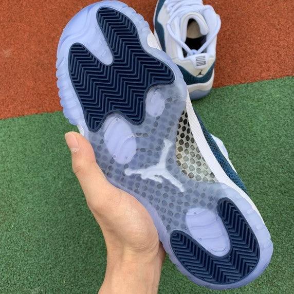 Air Jordan 11 Low Snake Skin Navy by Air Jordan
