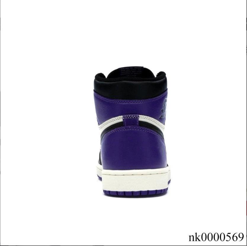 Air Jordan 1 Retro High Court Purple Shoes Sneakers by Air Jordan
