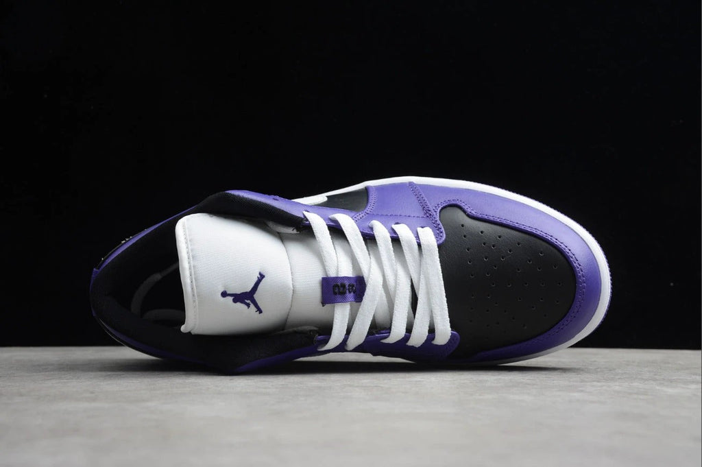 Air Jordan 1 Low Top Purple Black by Air Jordan