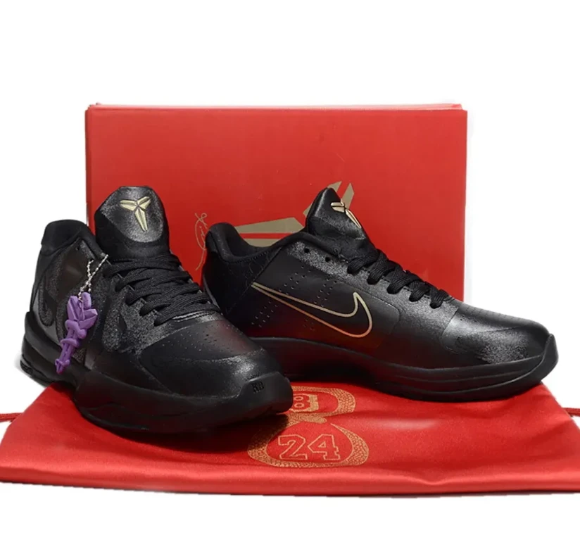 Kobe 5 Year of the Mamba (Black) Shoes Sneakers by Air Jordan