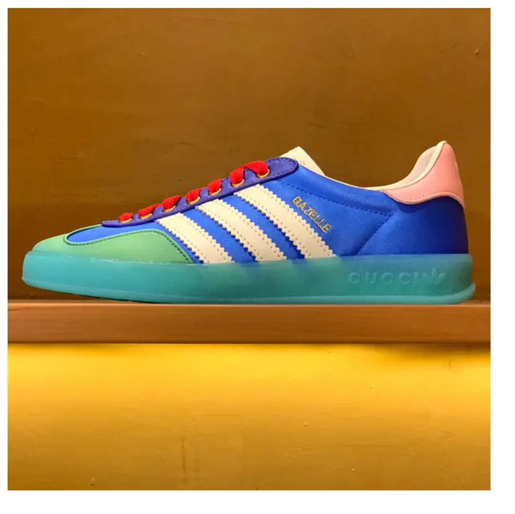 GG x AD Gazelle ‘Light Blue Silk’ Shoes Sneakers by Air Jordan