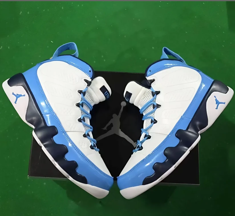 Air Jordan 9 UNC PE Shoes Sneakers by Air Jordan
