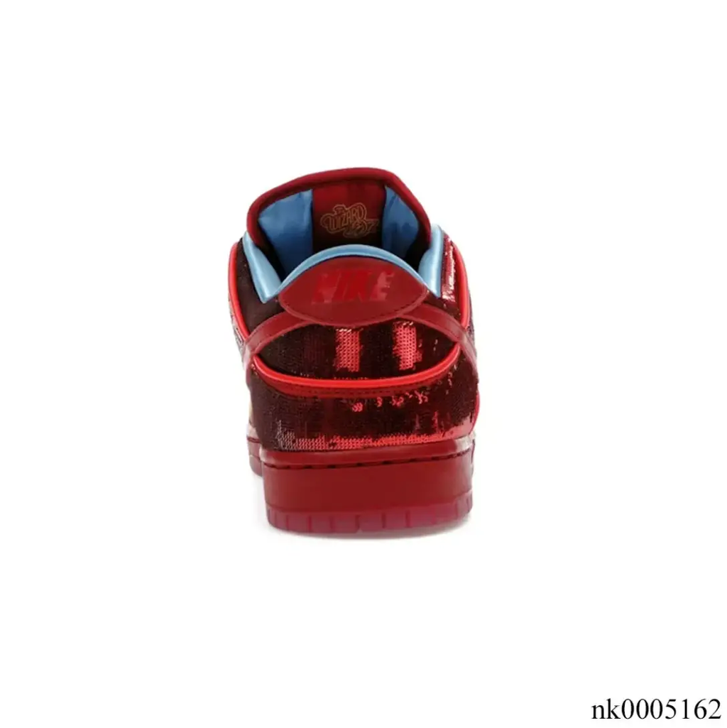 SB Dunk Low The Wizard of Oz Ruby Red Slipper (Golden Ticket) Shoes Sneakers by Air Jordan