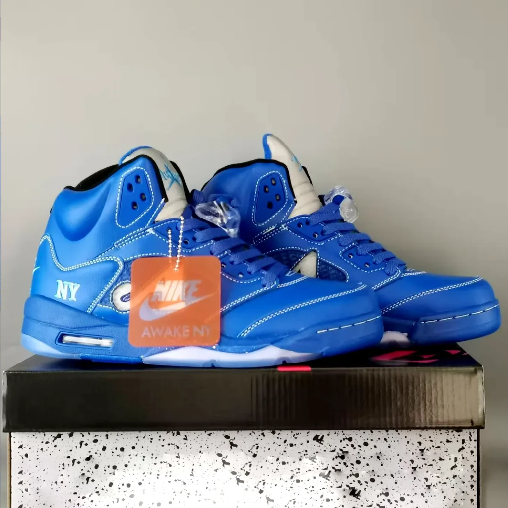 Awake NY x Air Jordan 5 Blueprint Shoes Sneakers by Air Jordan