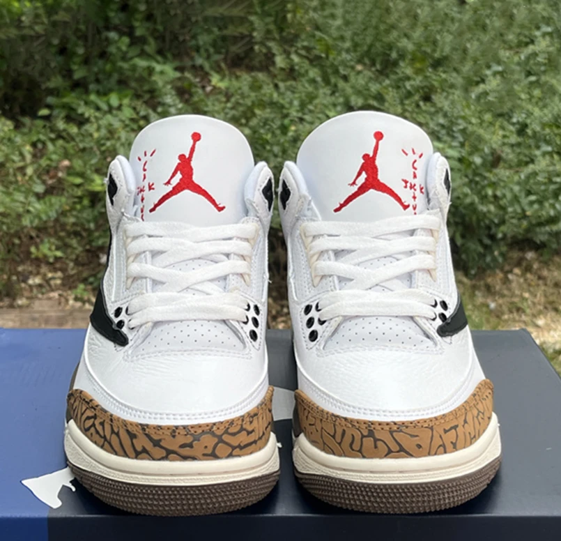 Air Jordan 3 x Travis Scott Palomino Shoes Sneakers by Air Jordan