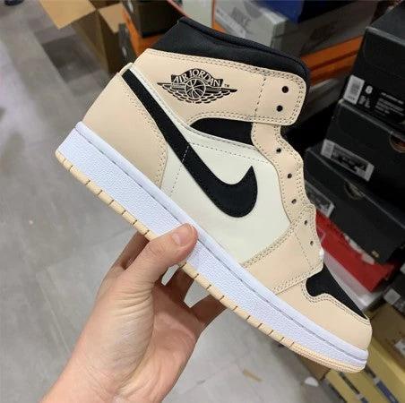 Air Jordan 1 Mid Milk Tea Color by Air Jordan