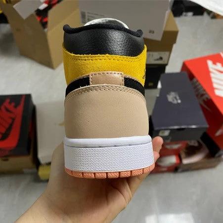 Air Jordan 1 Mid Light Pink Orange Milk Tea by Air Jordan