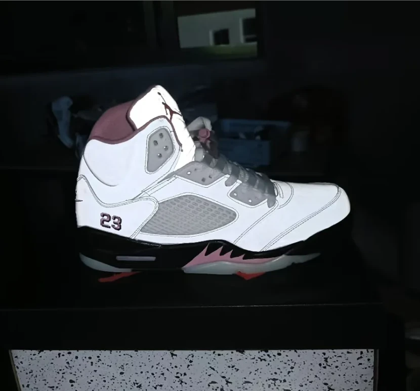 Air Jordan 5 35th Anniversary Medium Soft Pink Shoes Sneakers by Air Jordan