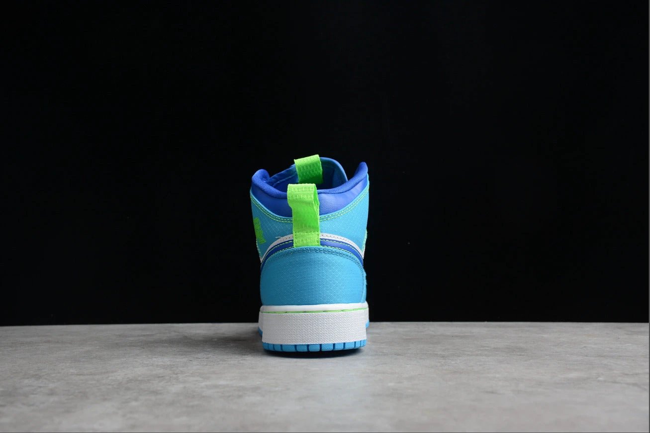 Air Jordan 1 Mid Blue Green by Air Jordan