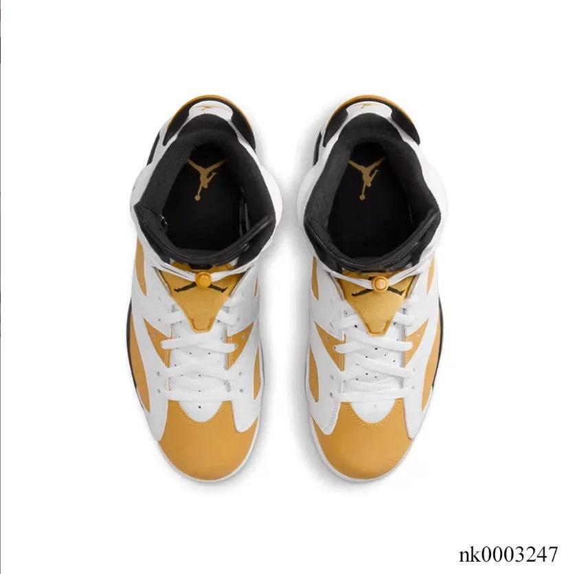 Air Jordan 6 Yellow Ochre Shoes Sneakers by Air Jordan