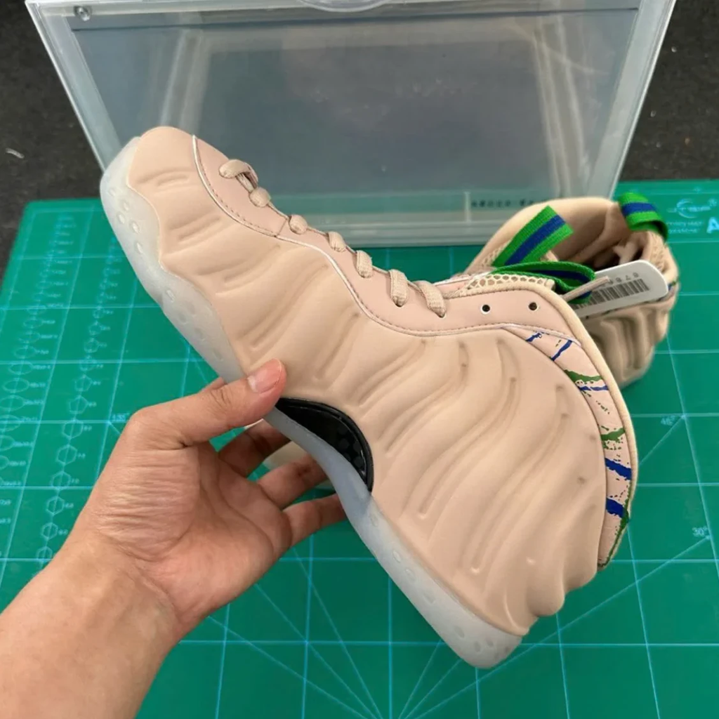 Air Foamposite One Particle Beige Shoes Sneakers by Air Jordan