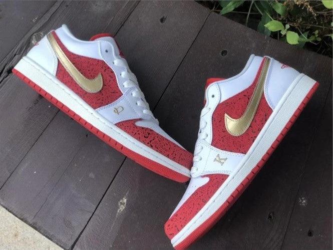 Air Jordan 1 Low Spades Shoes Sneakers by Air Jordan
