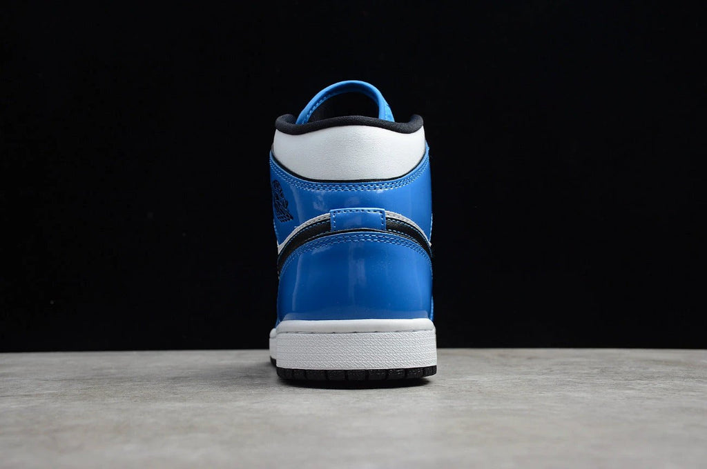 Air Jordan 1 Mid SE GS Signal Blue by Air Jordan