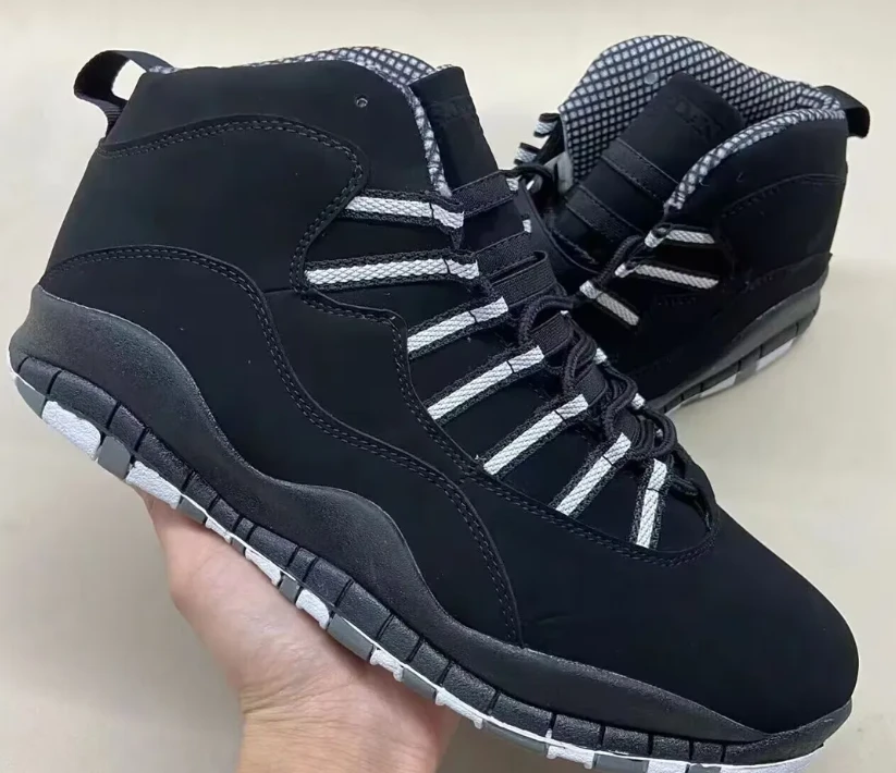Air Jordan 10 Stealth Shoes Sneakers by Air Jordan