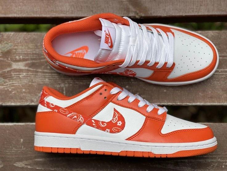 Dunk Low Essential Paisley Pack Orange Shoes Sneakers by Air Jordan