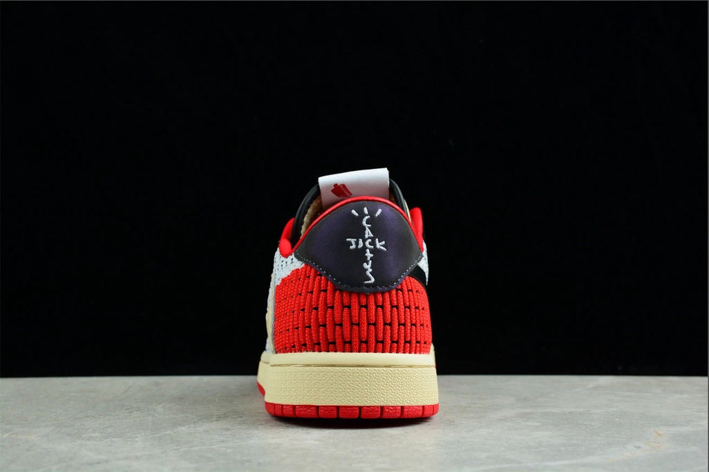 Air Jordan 1 Retro Low Flyknit Red by Air Jordan