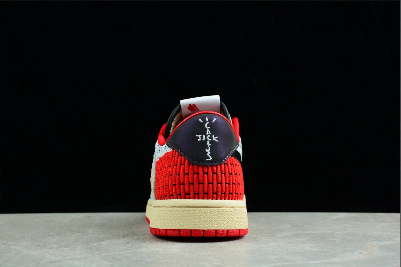 Air Jordan 1 Retro Low Flyknit Red by Air Jordan