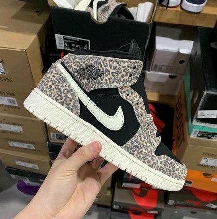Air Jordan 1 Mid Colorful Tiger Print by Air Jordan