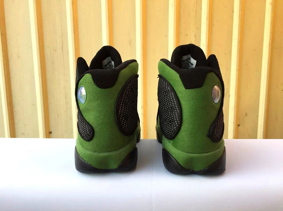 Air Jordan 13 Black Green Mesh by Air Jordan
