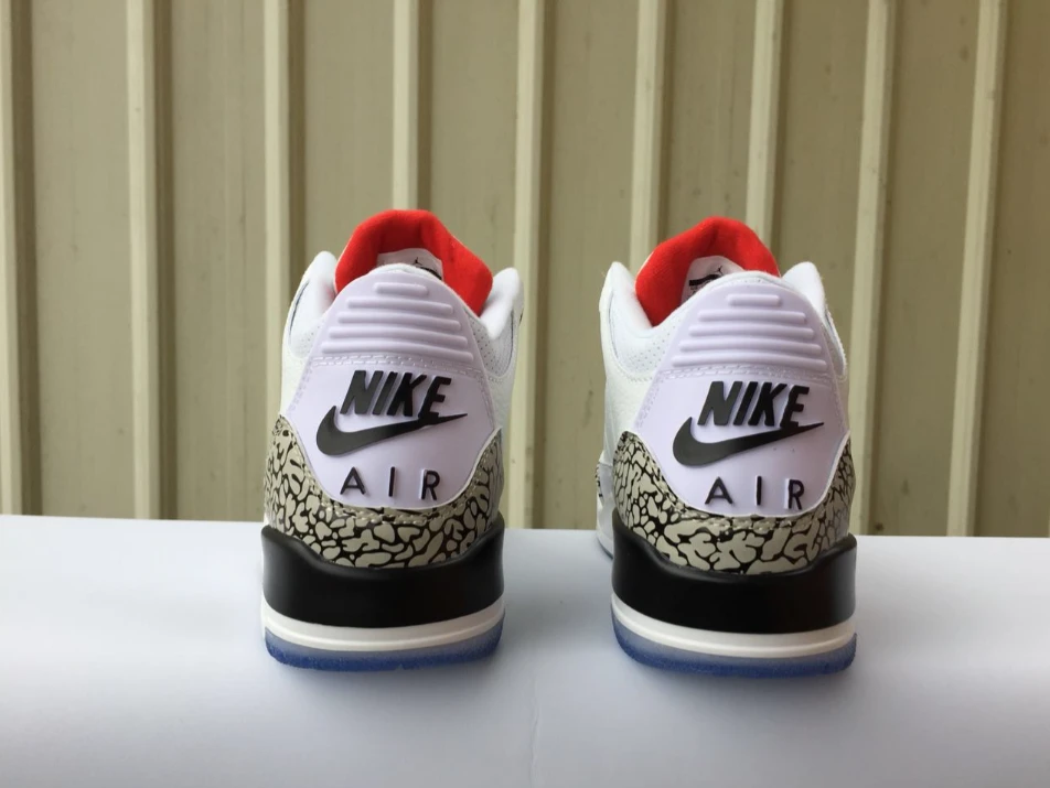 Air Jordan 3 Retro Free Throw Line White Cement by Air Jordan