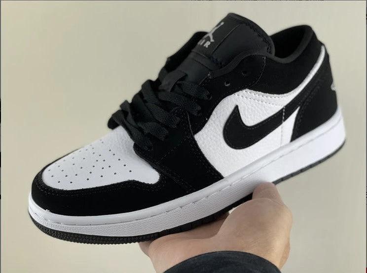 Air Jordan 1 Low Black White Shoes Sneakers by Air Jordan