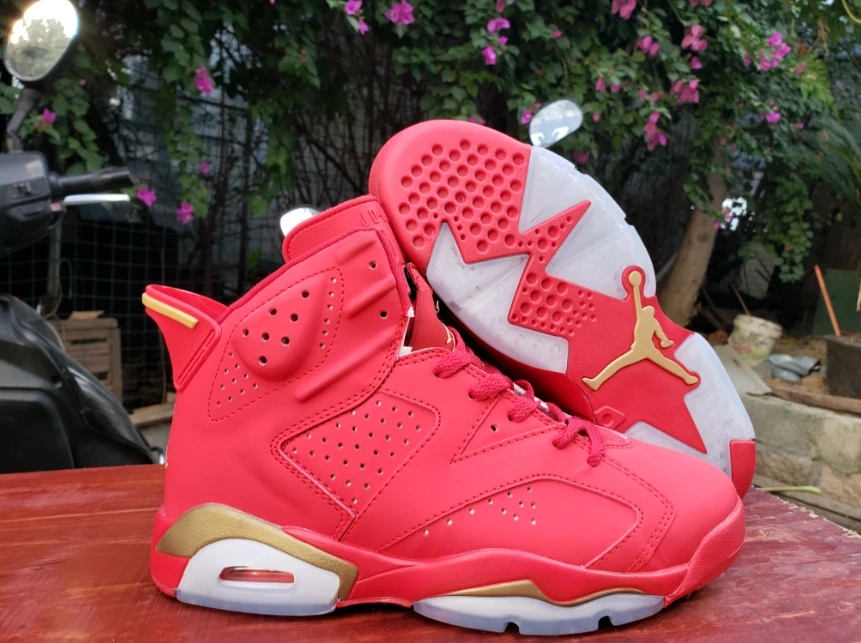 Air Jordan 6 Red Gold by Air Jordan