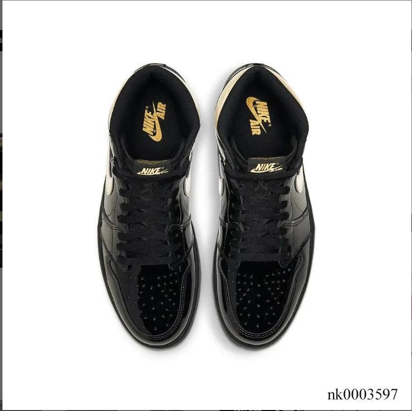 Air Jordan 1 Retro HighBlack Metallic Gold 2020 Shoes Sneakers by Air Jordan