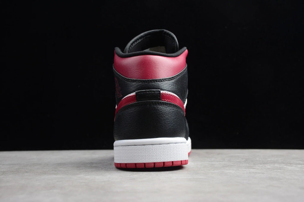 Air Jordan 1 Mid 'Bred Toe' by Air Jordan