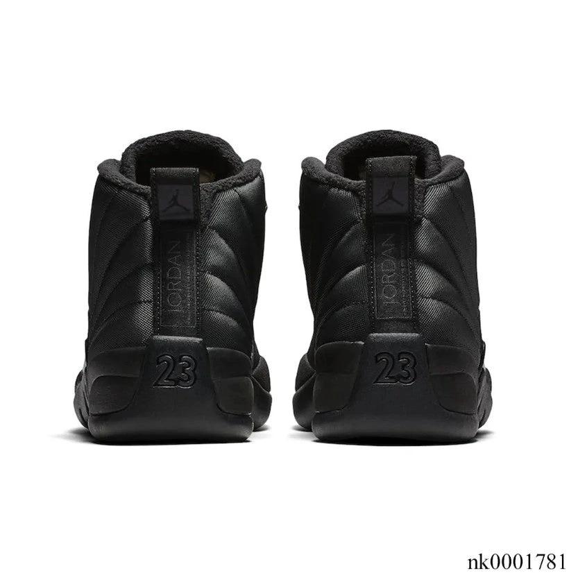 Air Jordan 12 Retro Winterized Triple Black Shoes Sneakers by Air Jordan