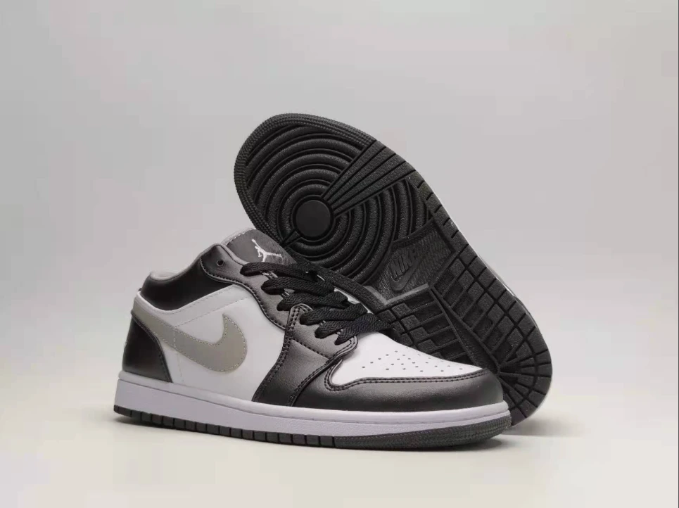 Air Jordan 1 Low Black Medium Grey Shadow by Air Jordan