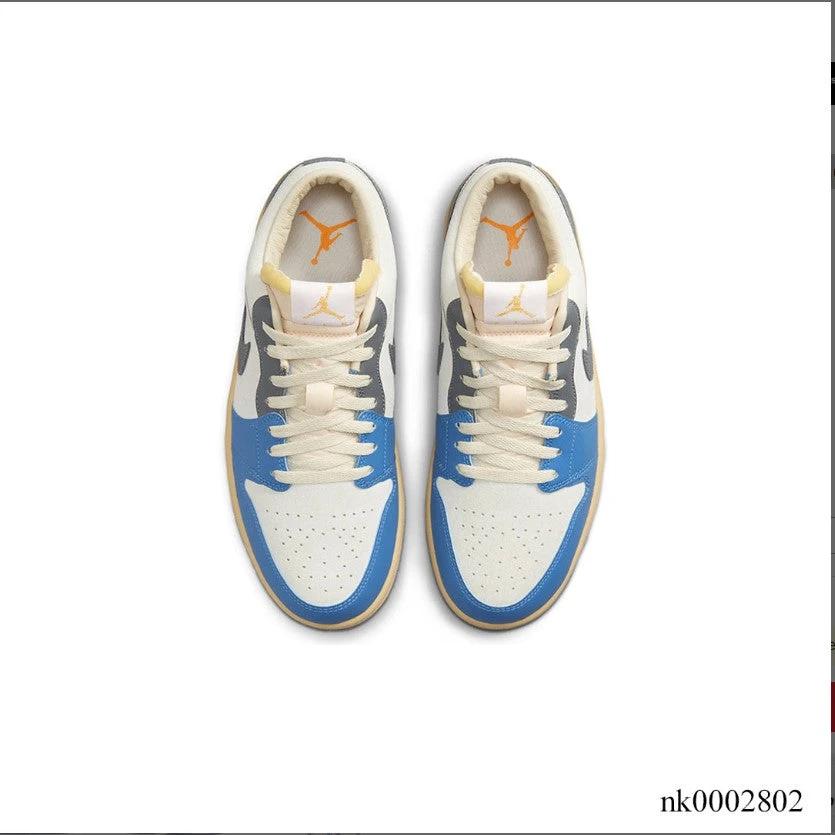Air Jordan 1 Low Vintage UNC Grey Shoes Sneakers by Air Jordan