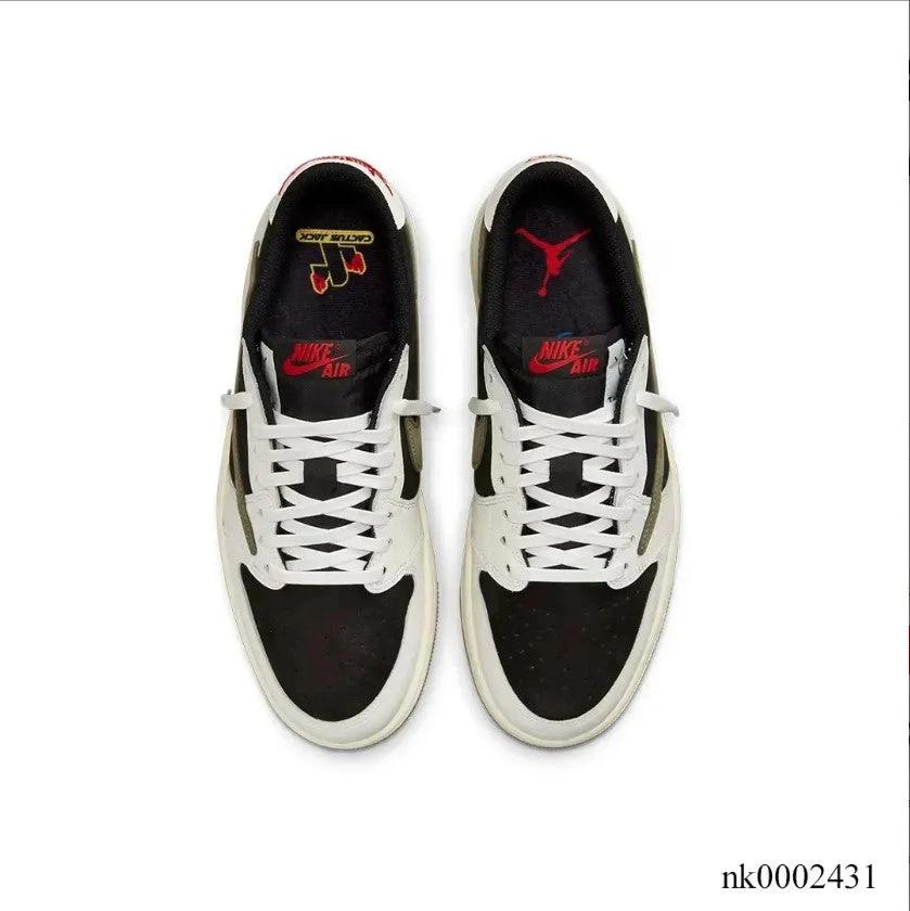 Travis Scott x Air Jordan 1 Low OG Olive Shoes Sneakers by Air Jordan