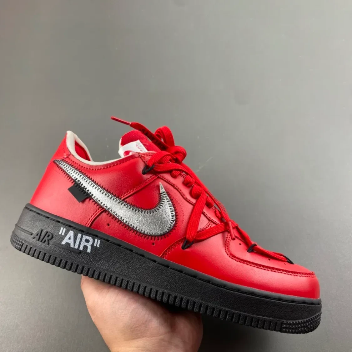 OW x Air Force 1 Low Crimson Sample Shoes Sneaker by Air Jordan