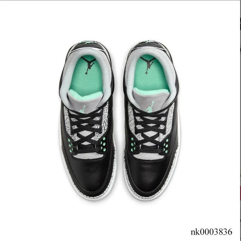 Air Jordan 3 Green Glow Shoes Sneakers by Air Jordan