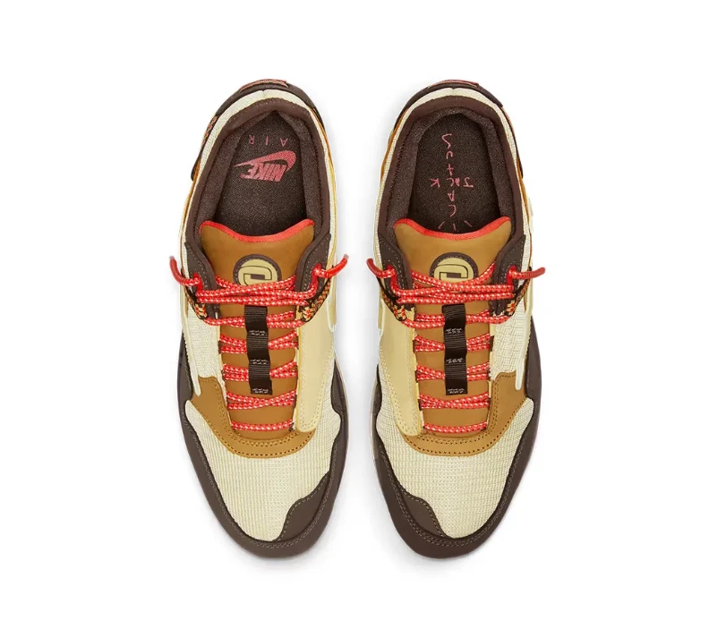 Travis Scott x AM 1 Baroque Brown Shoes Sneakers by Air Jordan