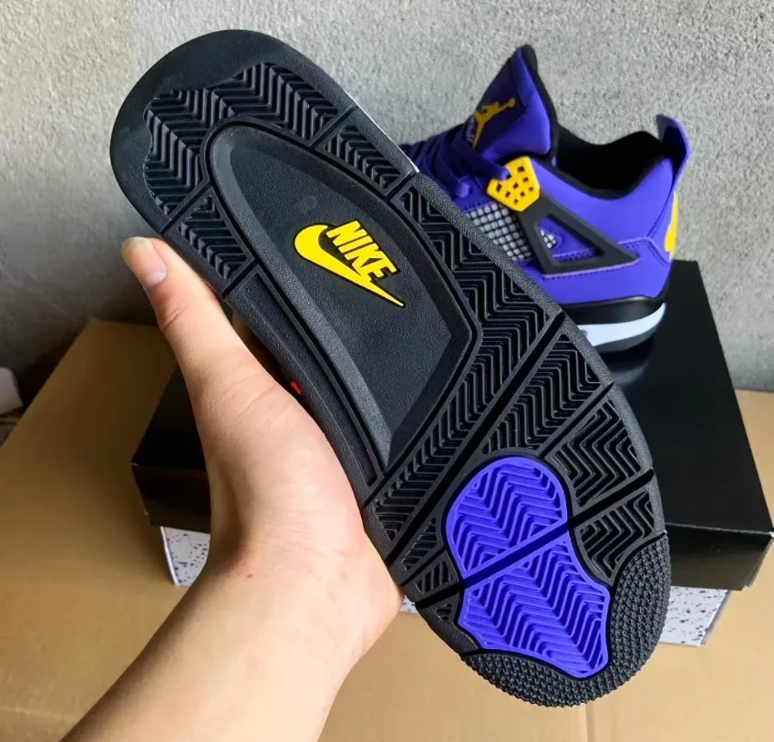 Air Jordan 4 Imperial Purple Shoes Sneakers by Air Jordan