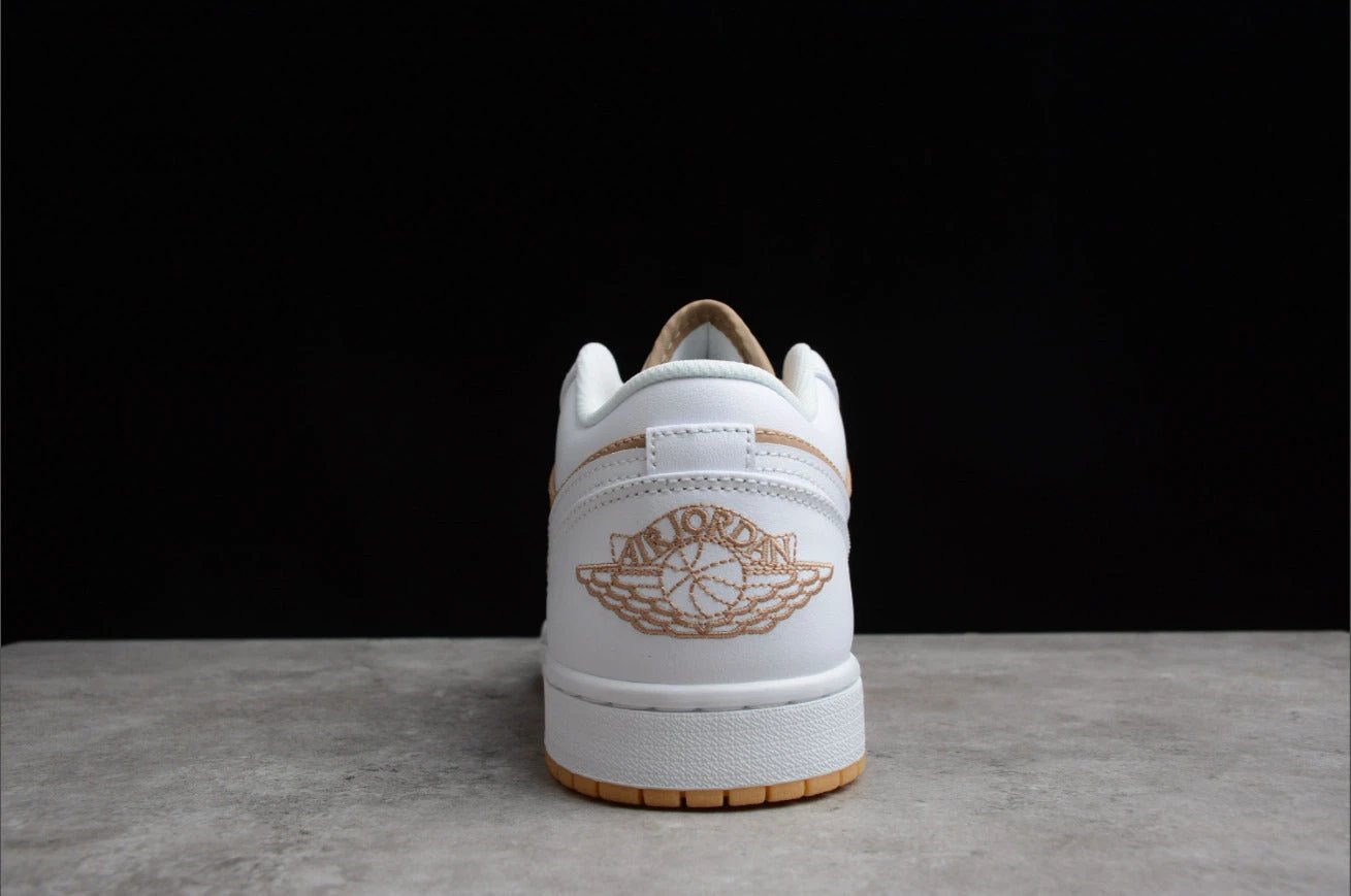 Air Jordan 1 Low White Brown by Air Jordan