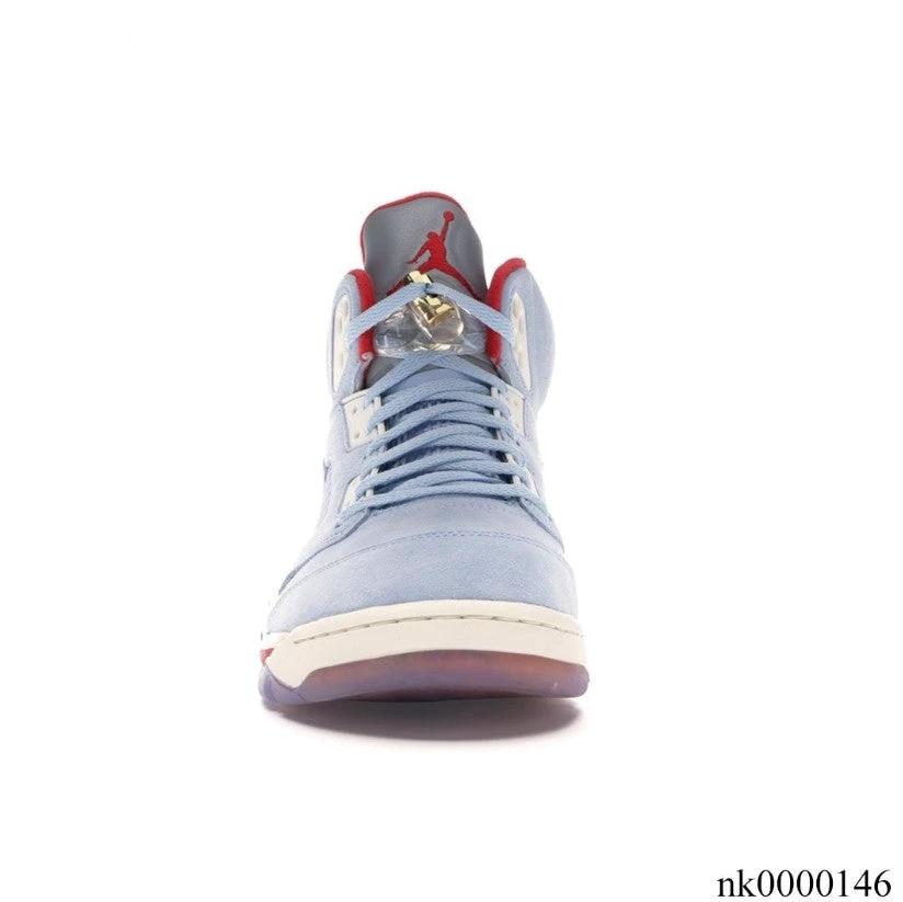Air Jordan 5 Retro Trophy Room Ice Blue Shoes Sneakers by Air Jordan