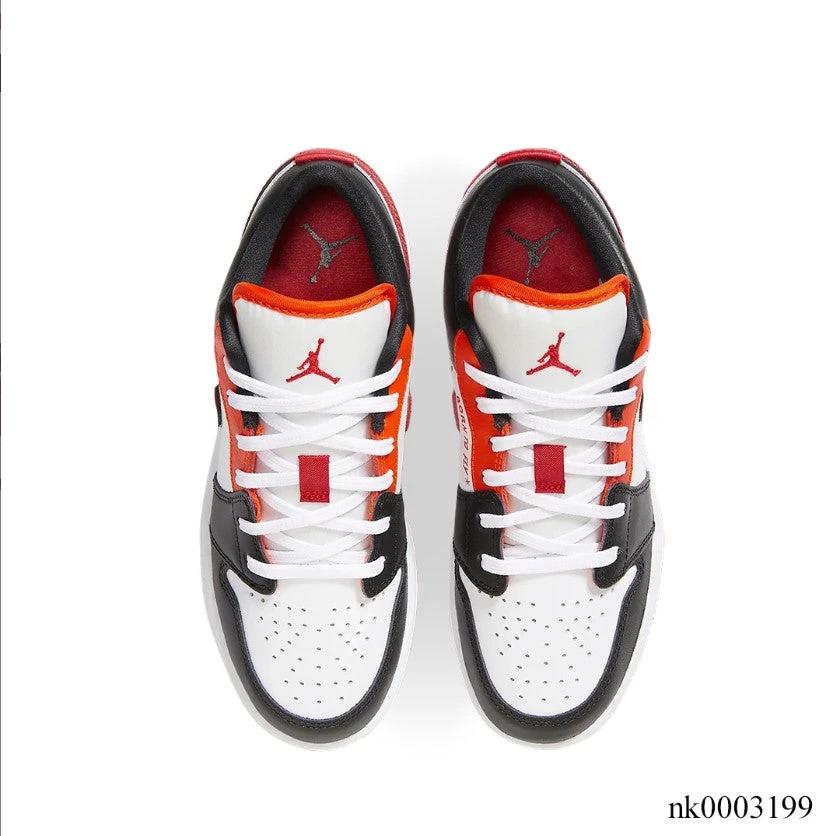 Air Jordan1 Low Flaming Swoosh Shoes Sneakers by Air Jordan