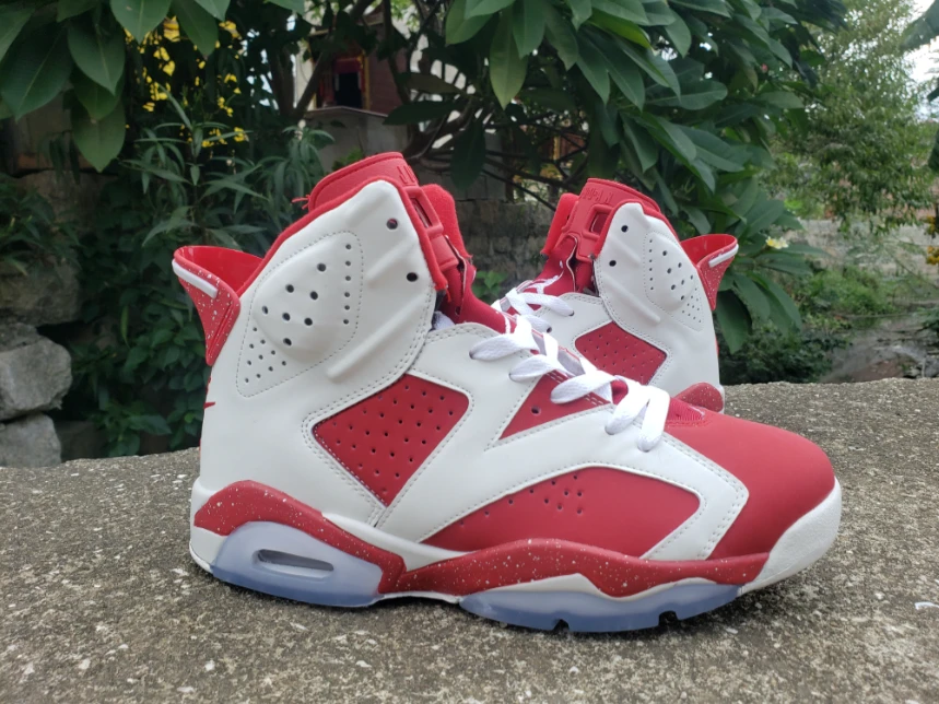 Air Jordan 6 Red White by Air Jordan