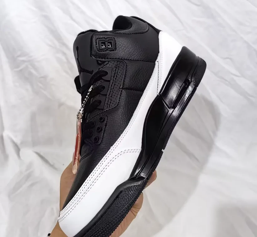 Fragment x AJ 3 Black White Sample Shoes Sneakers by Air Jordan