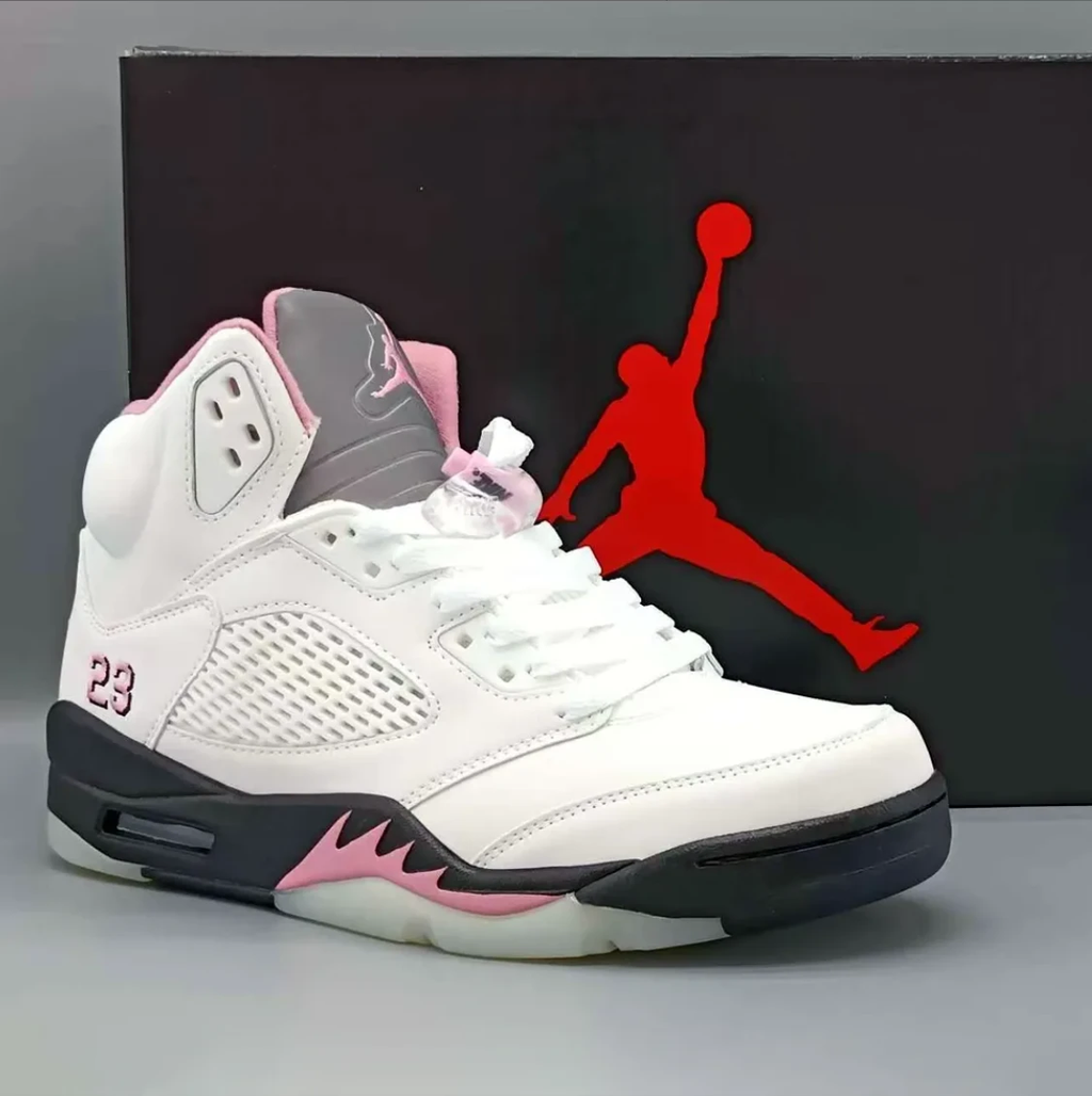 Air Jordan 5 35th Anniversary Medium Soft Pink Shoes Sneakers by Air Jordan