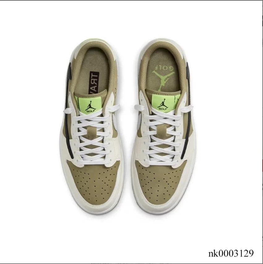 Travis Scott x AJ 1 Low Golf Neutral Olive Shoes Sneakers by Air Jordan
