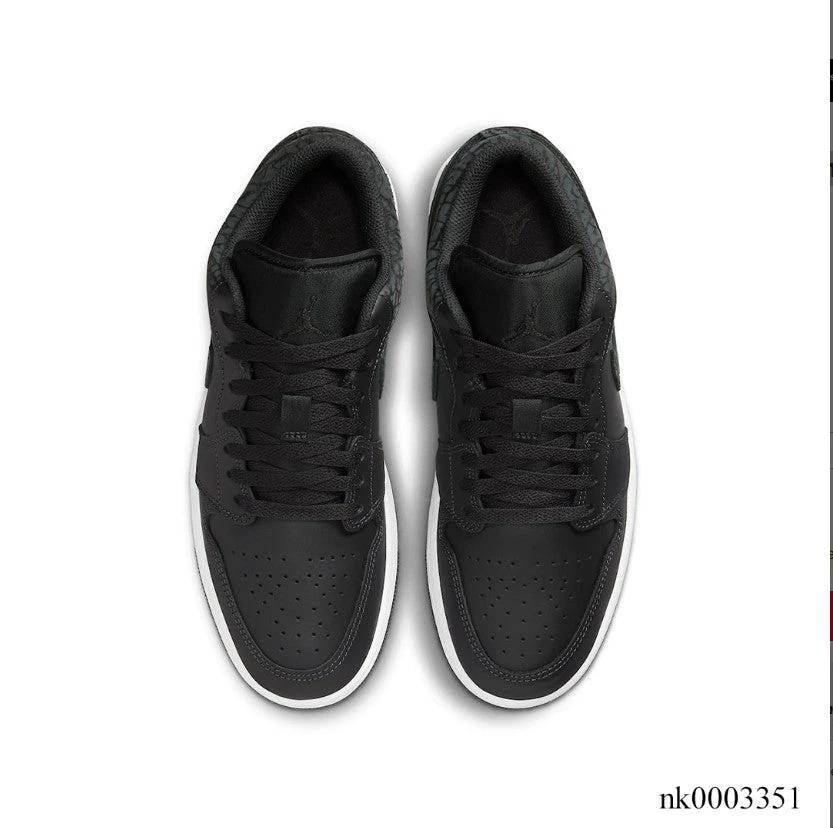 Air Jordan 1 Low SE Black Elephant Shoes Sneakers by Air Jordan