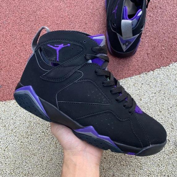 Air Jordan 7 Black Purple Ray Allen by Air Jordan