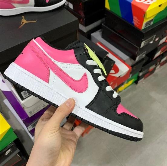 Air Jordan 1 Low Black Pink White by Air Jordan