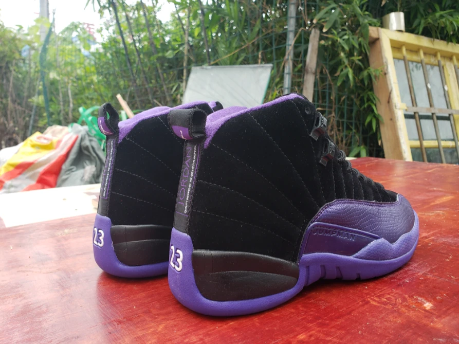 Air Jordan 12 Purple Black by Air Jordan
