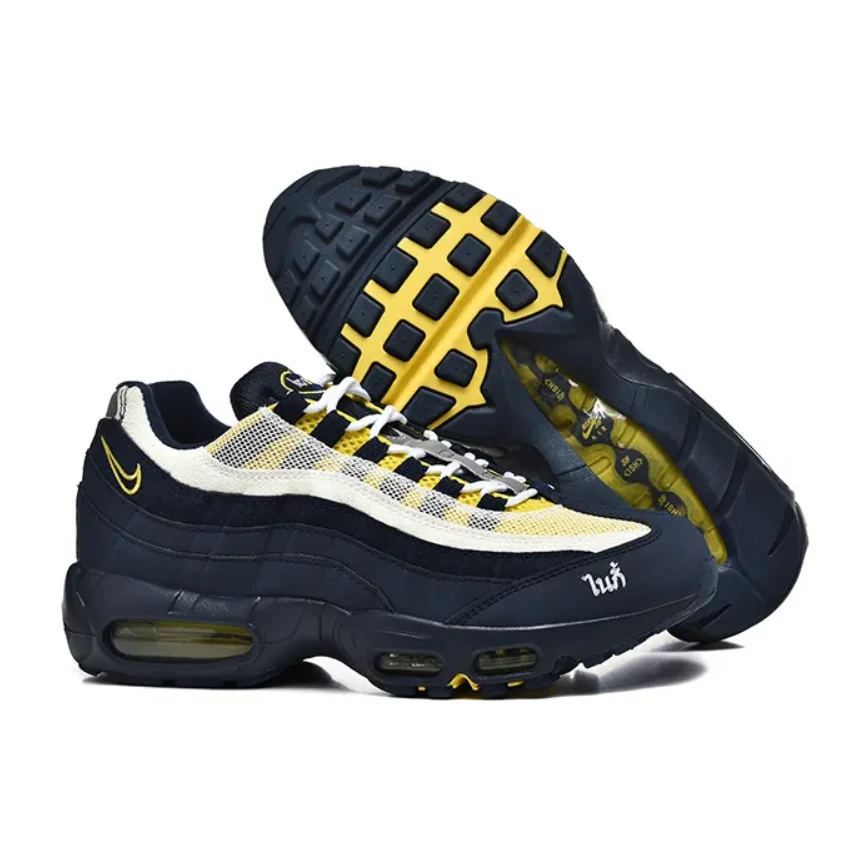 Eric Koston x AM 95 SB Obsidian Speed Yellow Shoes Sneakers by Air Jordan